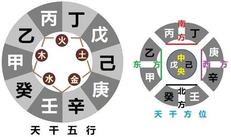 天干沖剋|第六課十天干的相合 